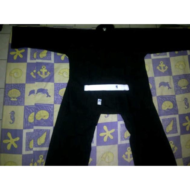 Black Gi / Baju Karate Hitam (Kendo,Ninjutsu Dll)