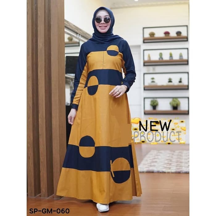 Unik Citra Maxi Dress | Gamis Maxy Gamis Muslim Wanita Fashion Terlaris Berkualitas