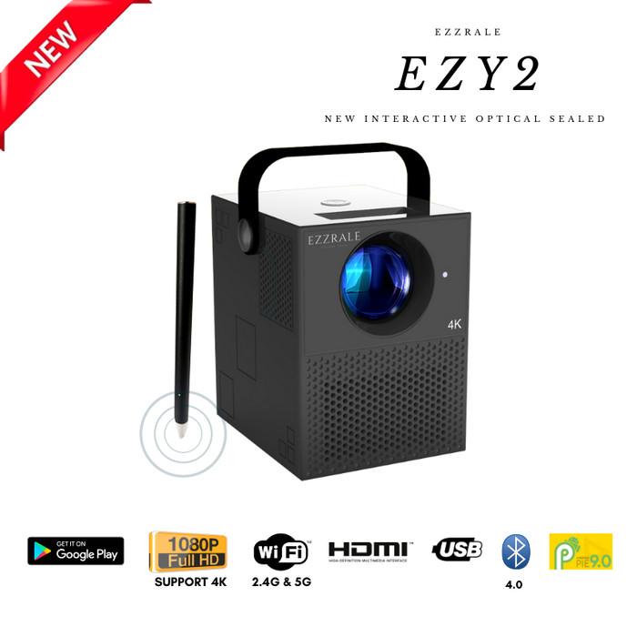 

Irled | Ezzrale Ezy2 Smart Mini Projector With Stylus 1080P Fhd 150Ansi 4K