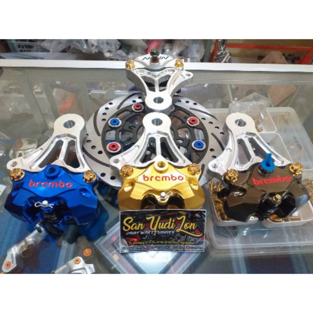 Breket kaliper nissin 2 piston