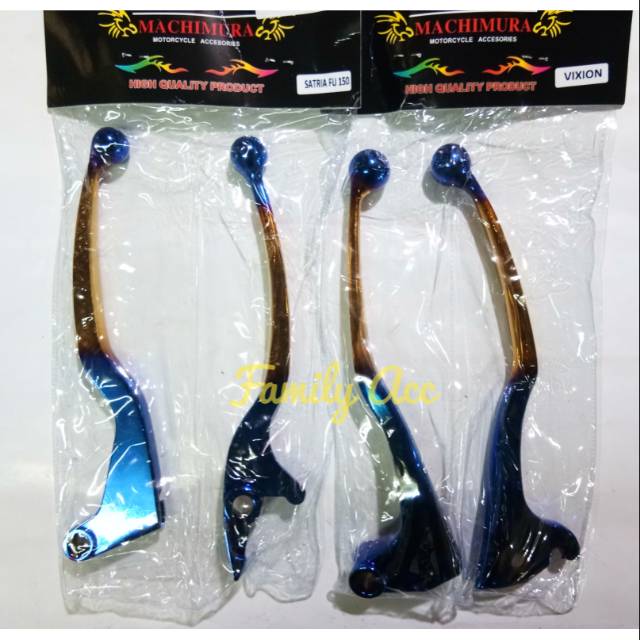 Handle Rem Two Tone CNC Bakaran For Satria Fu - Vixion