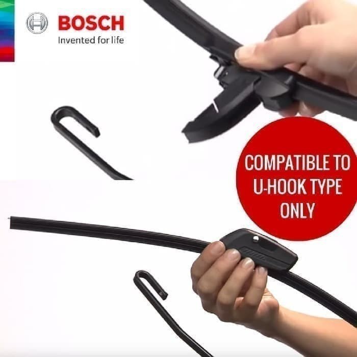 Wiper Blade BOSCH frameless ADVANTAGE 20 inch (1pc) satuan