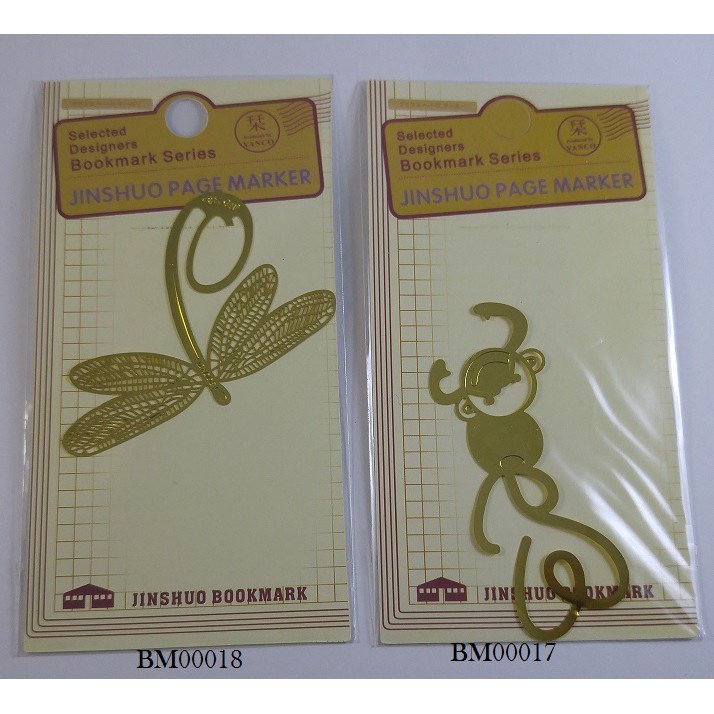 

Gold Bookmark I/Pembatas buku kuningan