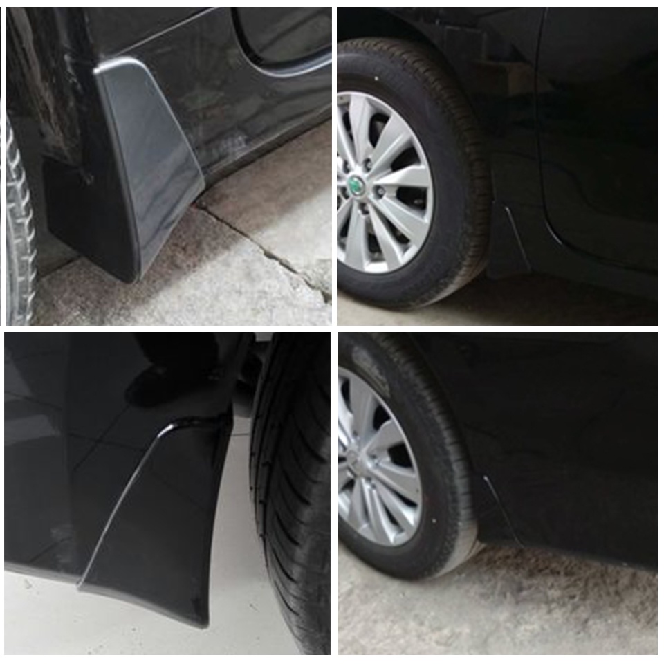1 Set Mud Flap Pelindung Splash Guards Fender Untuk Nissan Altima Teana 2013-2017