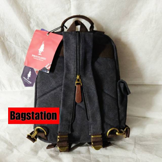 TAS SLING BAG POLO CLASSIC ORIGINAL ASLI IMPORT TAS SELEMPANG POLO CLASSIC TAS RANSEL KANVAS TAS KOREAN STYLE