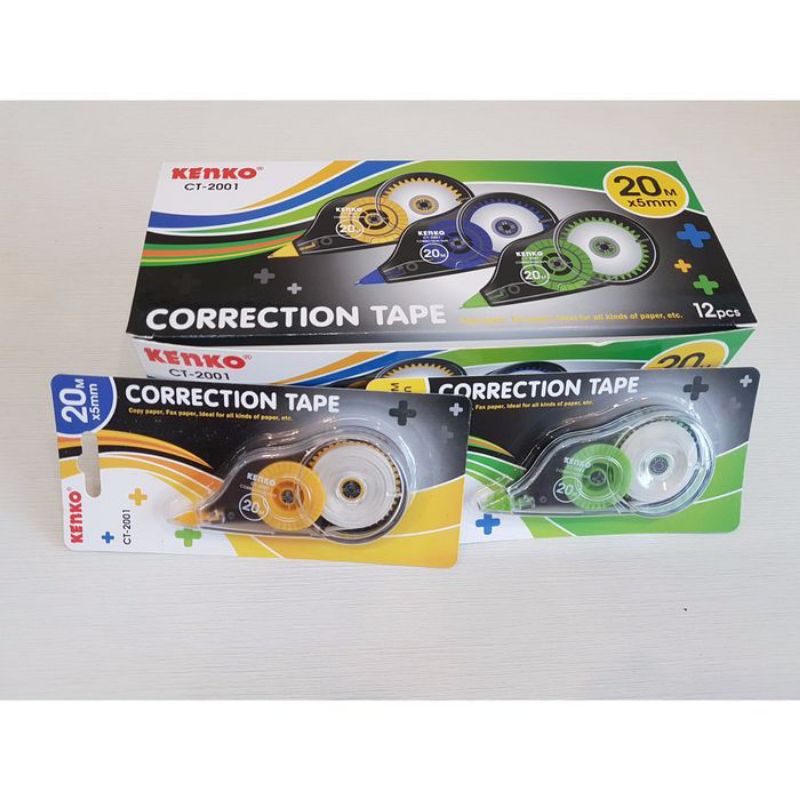 

Correction Tape/Stipo Kertas Kenko CT-2001