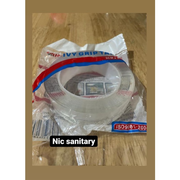 

HenJO Double Tape Bening Transparan SOLIGEN 3cmx2mmx3mtr