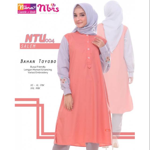 Tunik Nibras NTU 04 / Nibras NTU 04 / Tunik terbaru nibras