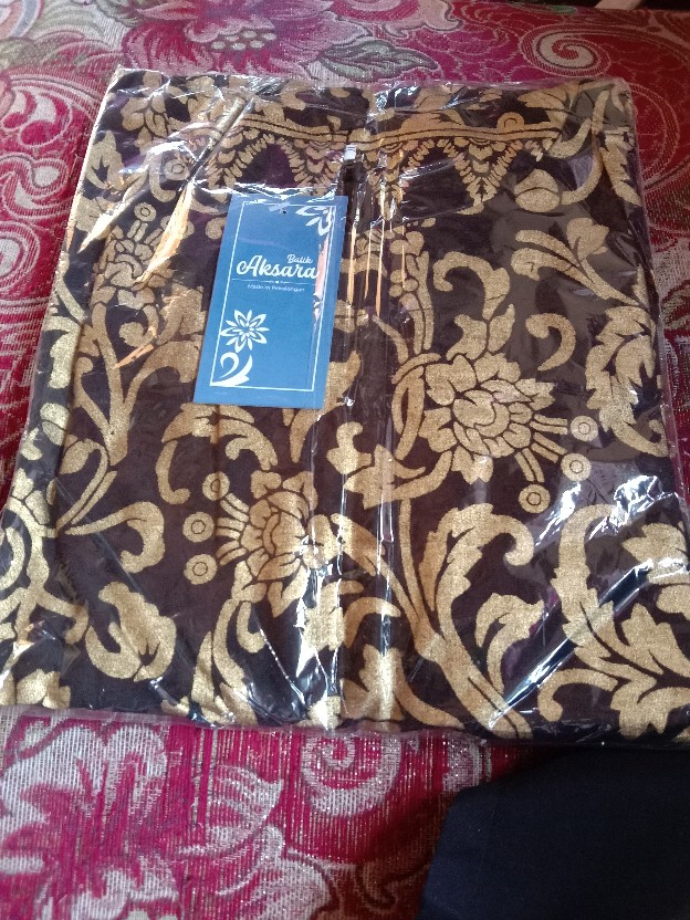 [ Terbaru ] Atasan Batik Wanita Kerja Kantor Ori Shabirah Batiksolo Blouse Blusebatik Batikmodern Xl