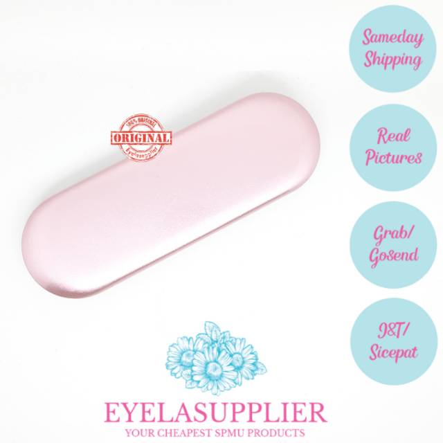 Box Organizer Tweezer Tempat Penyimpanan Pinset Stainless Steel Premium Wadah Eyelash Extension