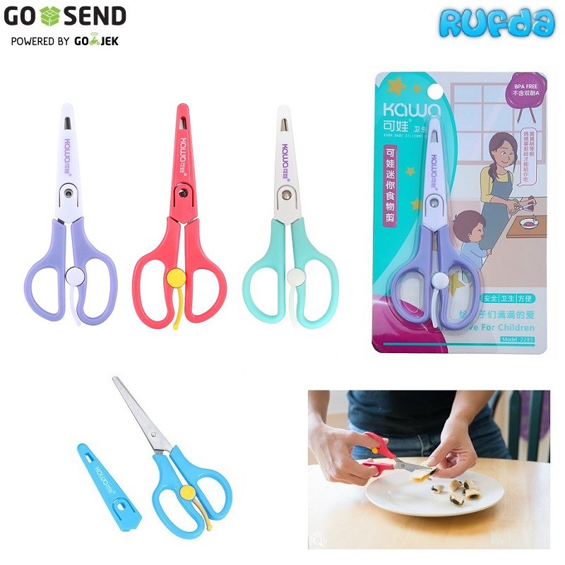 Kawa Food Scissors Gunting Makanan Bayi MPASI