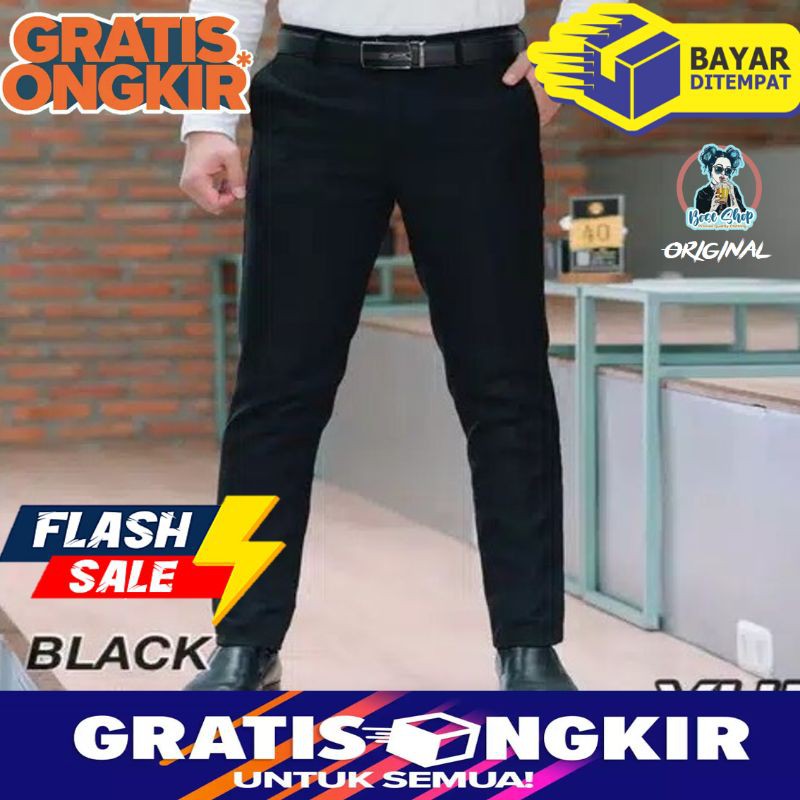 Celana Kerja Kantor Pria Original Full Woll ! Review Artis