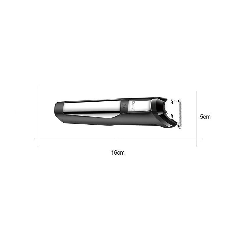 KEMEI hair trimmer kemei hair clipper km-8601 5 in 1 set USB rechargeable nose hair trimmer beard trimmer shaver hair carving