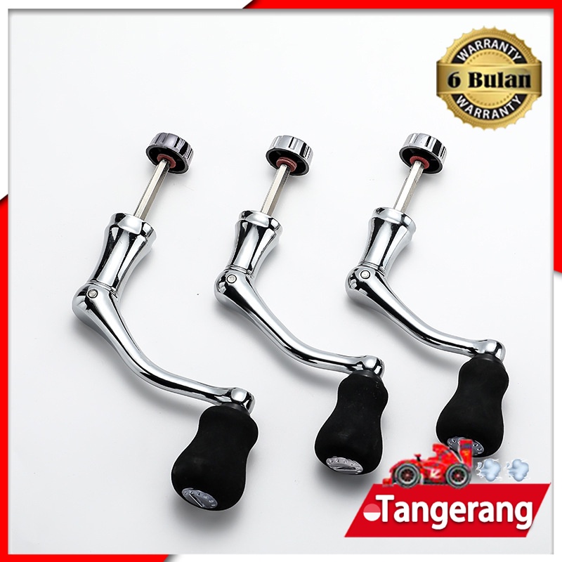 Gagang Reel Pancing/Reel Handle/Handle Power Reel Pancing Cnc Pengganti Ukuran S / M / L Dengan Knob Plastik