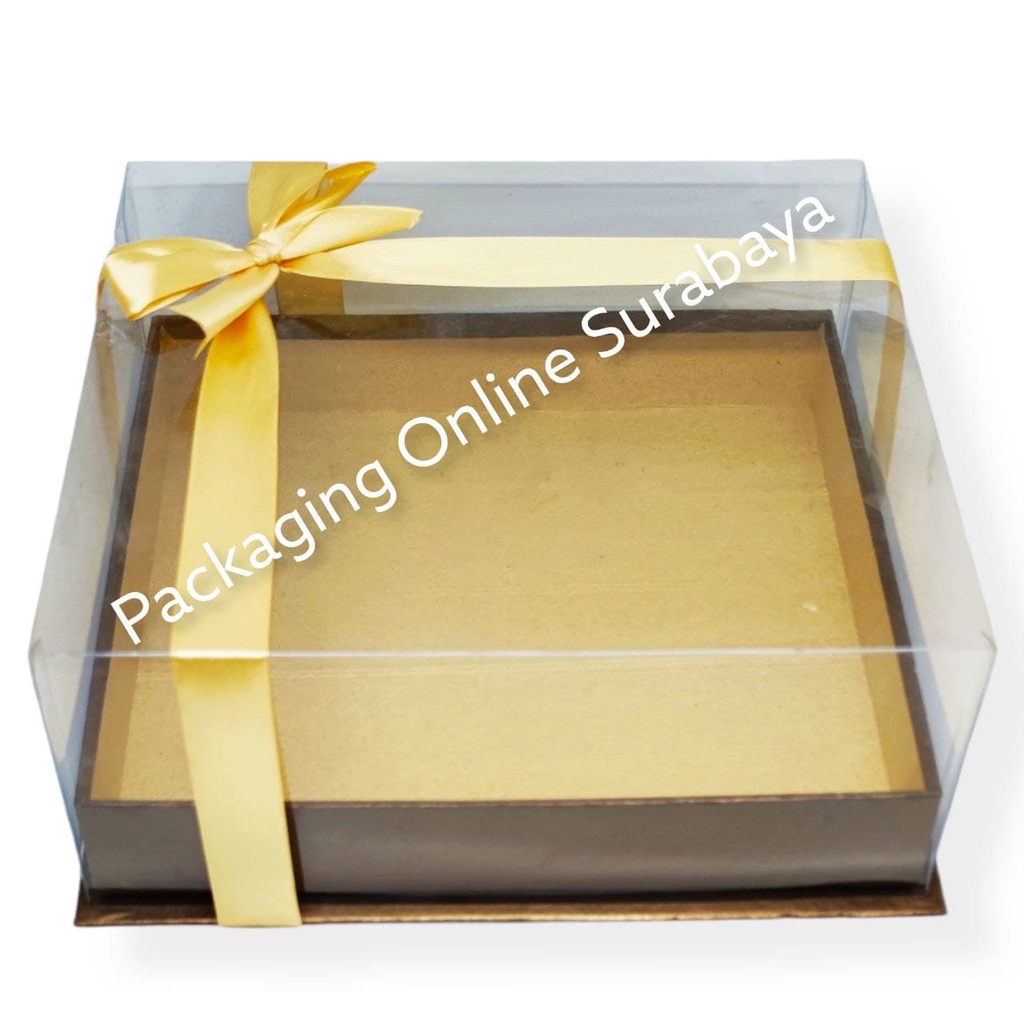 Box Mika Hardboard Mika Packaging Kemasan  Kotak Puding Tart Ayam Produk Hantaran Tumpeng Kue All Uk