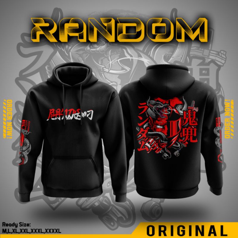 SWAETER HOODIE ORIGINAL RANDOM ll HOODIE UNISIVE ll HOODIE KEREN