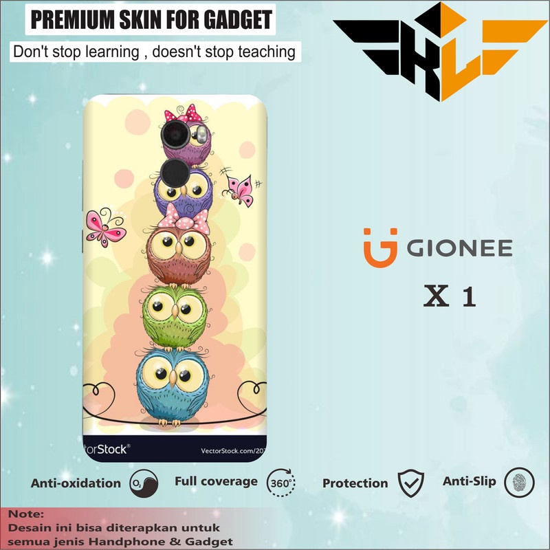 Beli 1 Geratis 1 SKIN HANDPHONE GIONEE X 1 BIRD