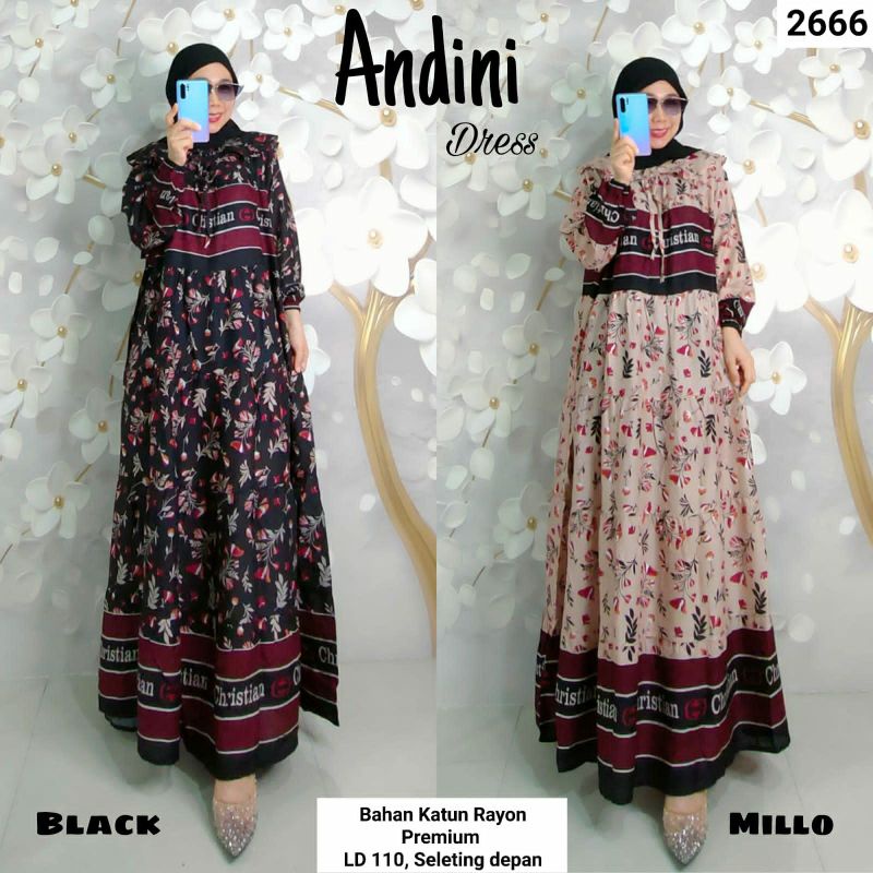 NAVA GAMIS MIDI WANITA BAHAN FLANEL PREMIUM MOTIF KOTAK BY AQEELA