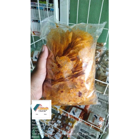 

kripik kaca kemasan 250 gr