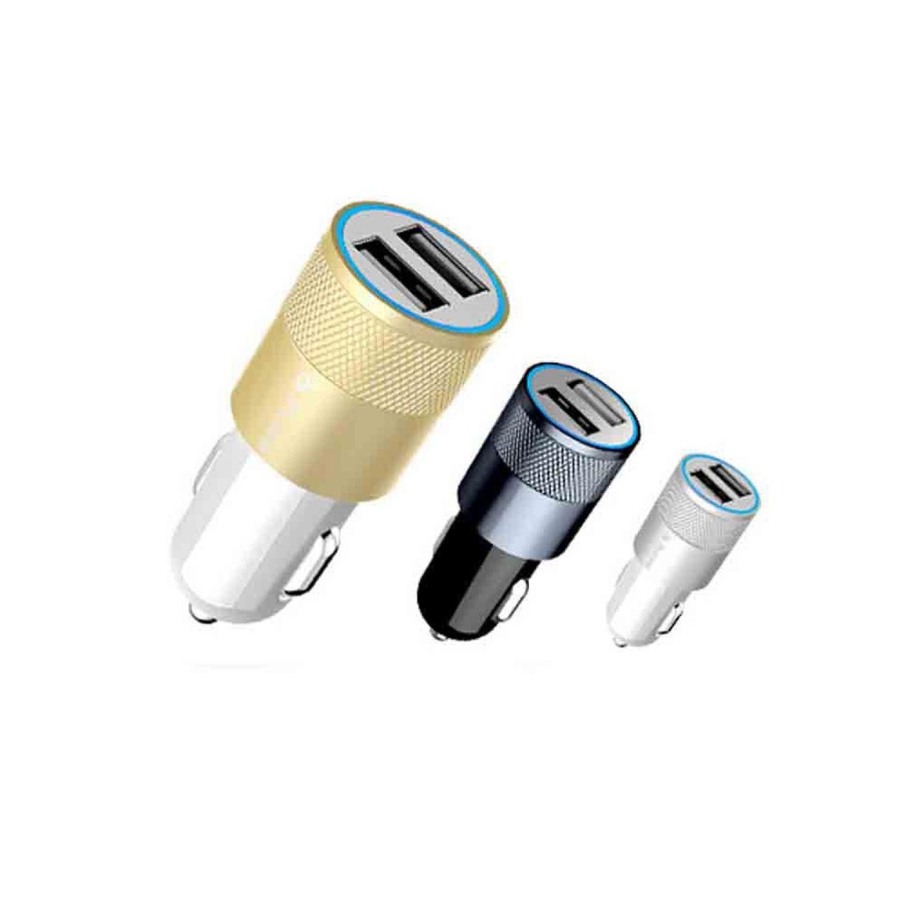 Bayar Ditempat Olaf Quick Car Charger Dual USB 2.1A 1.0A - O12