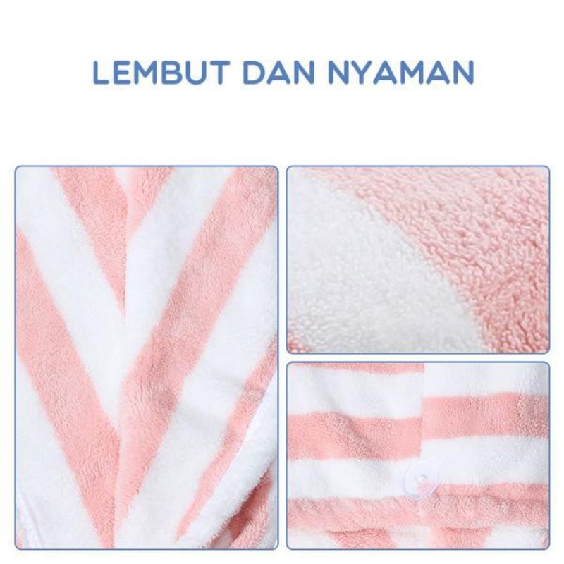 Samono Handuk Mandi Microfiber Daya Serap Tinggi