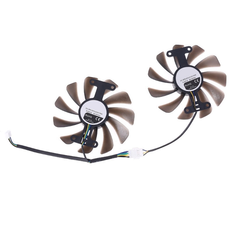 Bt 95MM GTX1070 1070Ti GPU VGA Cooler Fan Untuk KFA2 GALAX GeForce GTX1080 GTX1070 Ti AMP Core Kartu Grafis Pendingin Fan