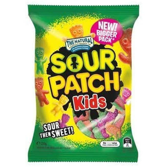

[BISA BAYAR DITEMPAT] The Natural Confectionery Co Co. Sour Patch Kids Permen Candy Lollies