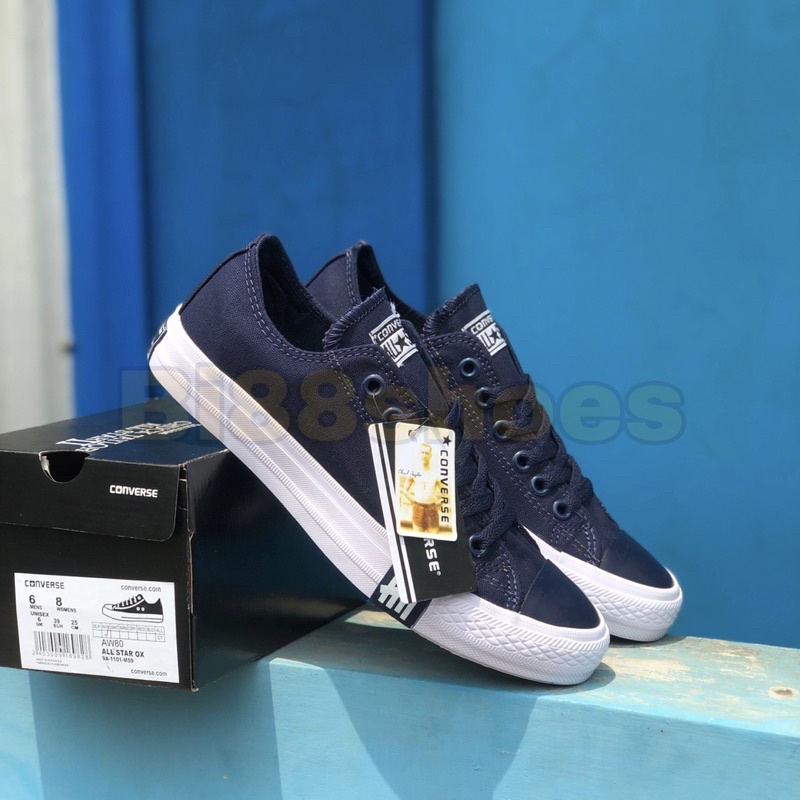 Sepatu Pria Converse All Star Cuck Taylor Ct Flash Nvy Ox