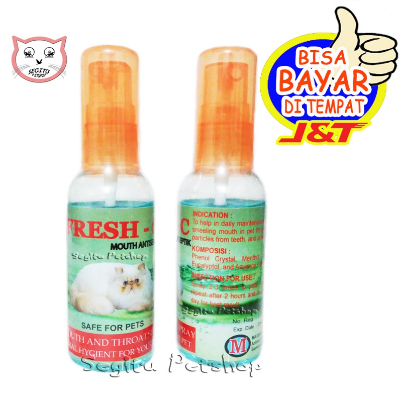 OBAT PENGHILANG BAU MULUT KUCING SARIAWAN FRESH C