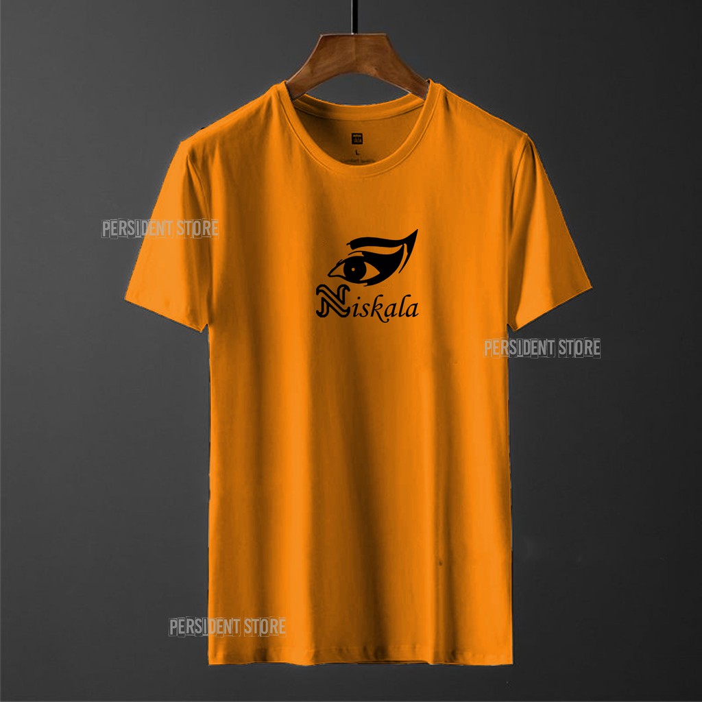 Persident Store Kaos Distro Pria Wanita / Cowok Cewek Kaos Bergambar NISKALA