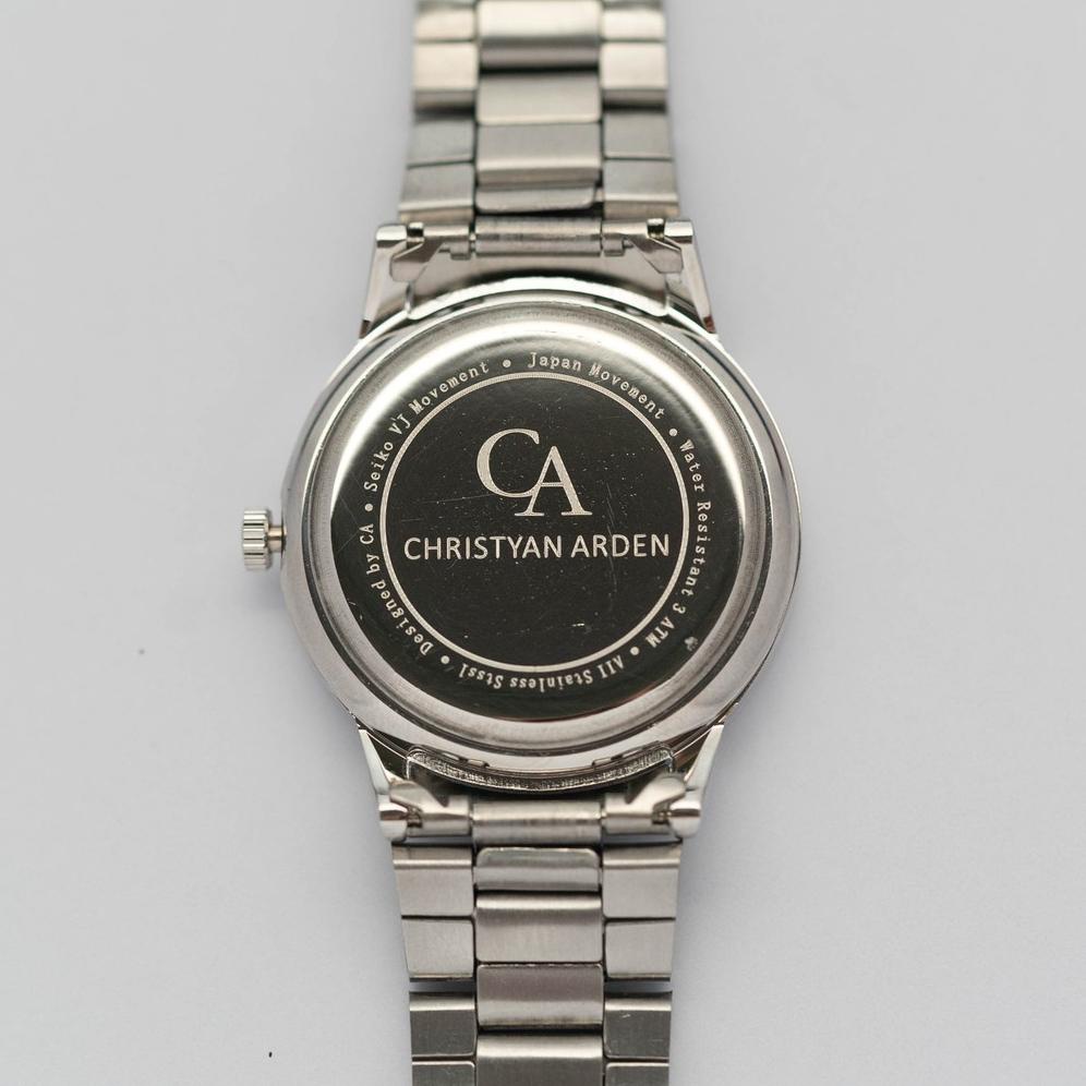 Jam Tangan Christyan Arden Grand CA Magnificent Icon Silver White Dial "BIK.15Jl22r"