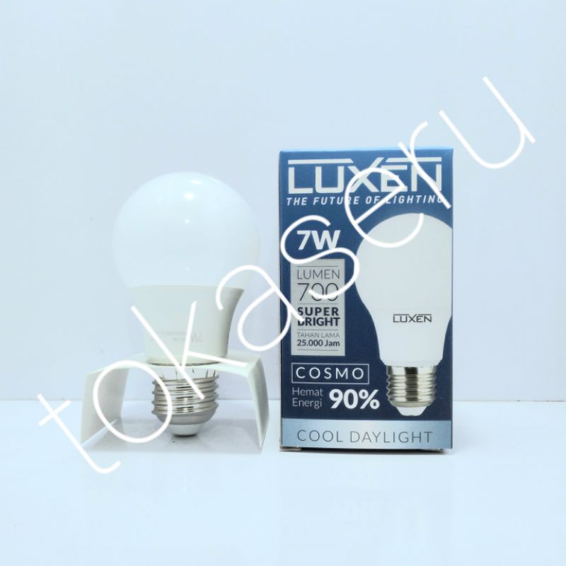 Luxen led bulb 7 watt lampu LED Luxen