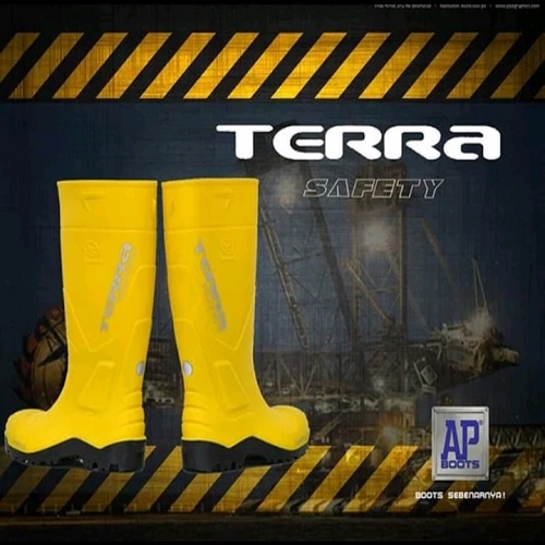 BISA COD - AP Boots Terra Safety S4 - Sepatu Safety AP Boots Terra Safety S4 Kuning Size 39-43 Toe Cap BESI - AP BOOTS SAFETY ADA BESI - FANZ STORE