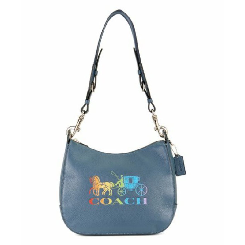 Coach Jes Hobo Denim Multi