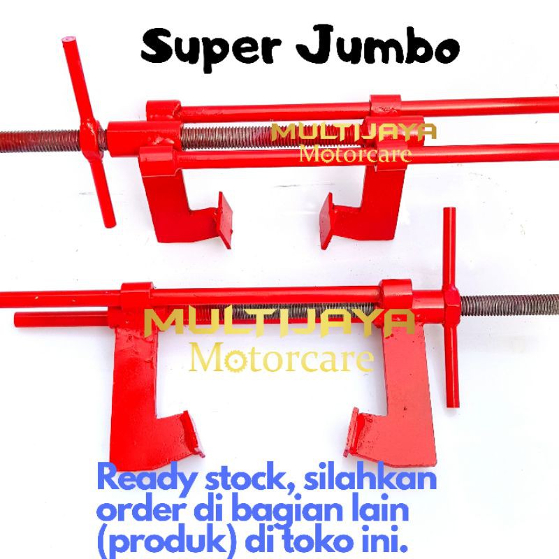 SALE Alat Press Buka Ban Motor Tubeless dan Non Tubeless JUMBO | Treker Pres Ban