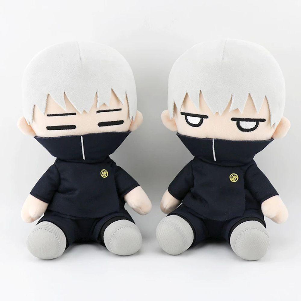 Quinton Jujutsu Kaisen Gojo Satoru 23 cm Mainan Anak Karakter Anime Kawaii Boneka Boneka Anime Plush Doll