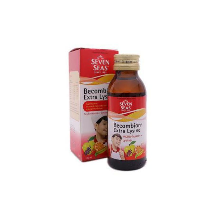 SEVEN SEAS BECOMBION EKSTRA LYSINE SIRUP