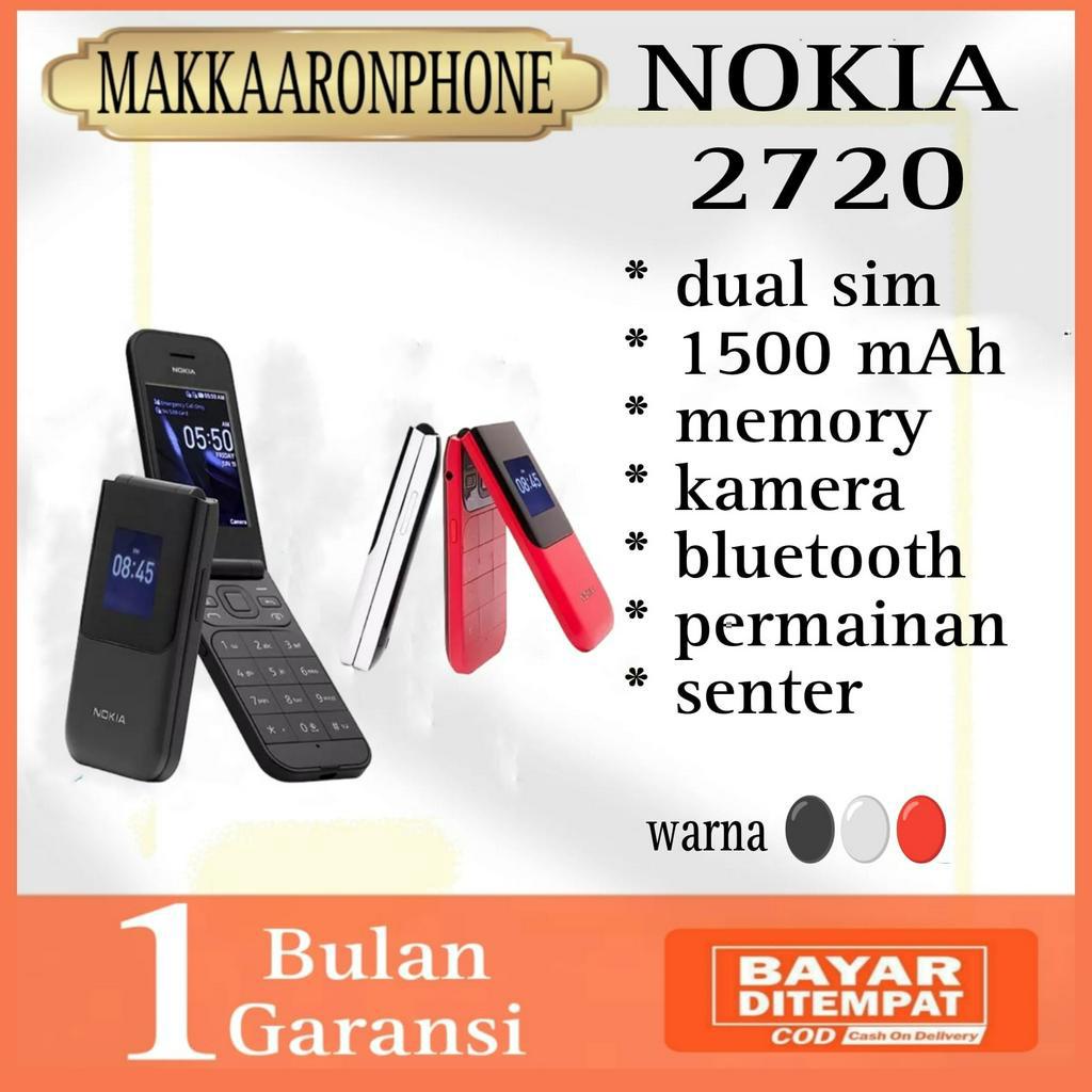 N0KIA 2720 FLIP HP JADUL DUAL SIM TERMURAH