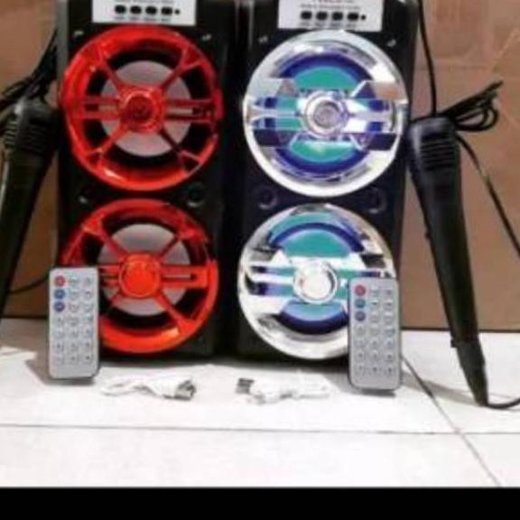 Murah* Speaker bluetooth karoke jinlong jl1730/jl1828 bisa karoke terlaris termurah speaker bluetoot