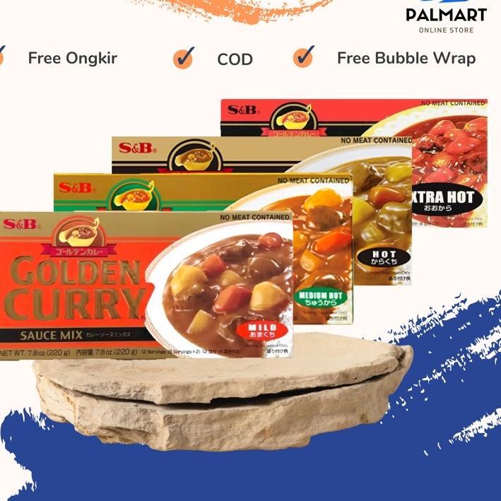 

㊤Q Golden Curry S&B Kare Jepang 200gr STOK BANYAK 2192 ☁