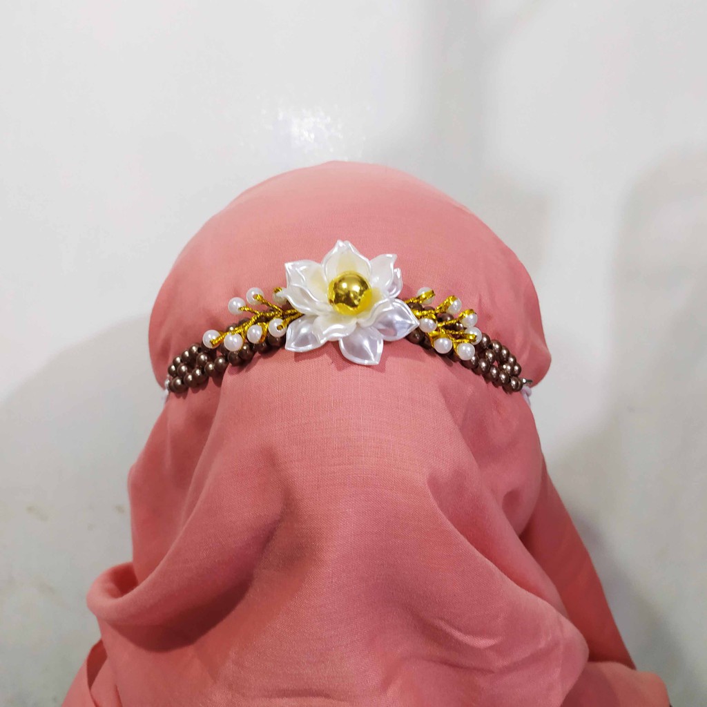 Konektor Masker Mawar Konektor Wedding - Cantik Elegant Formal