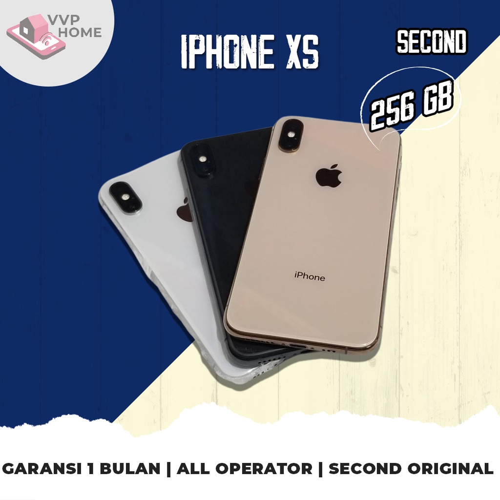 TERMURAH APPLE IPHONE XS 256GB MULUS SECOND FULLSET LIKE NEW