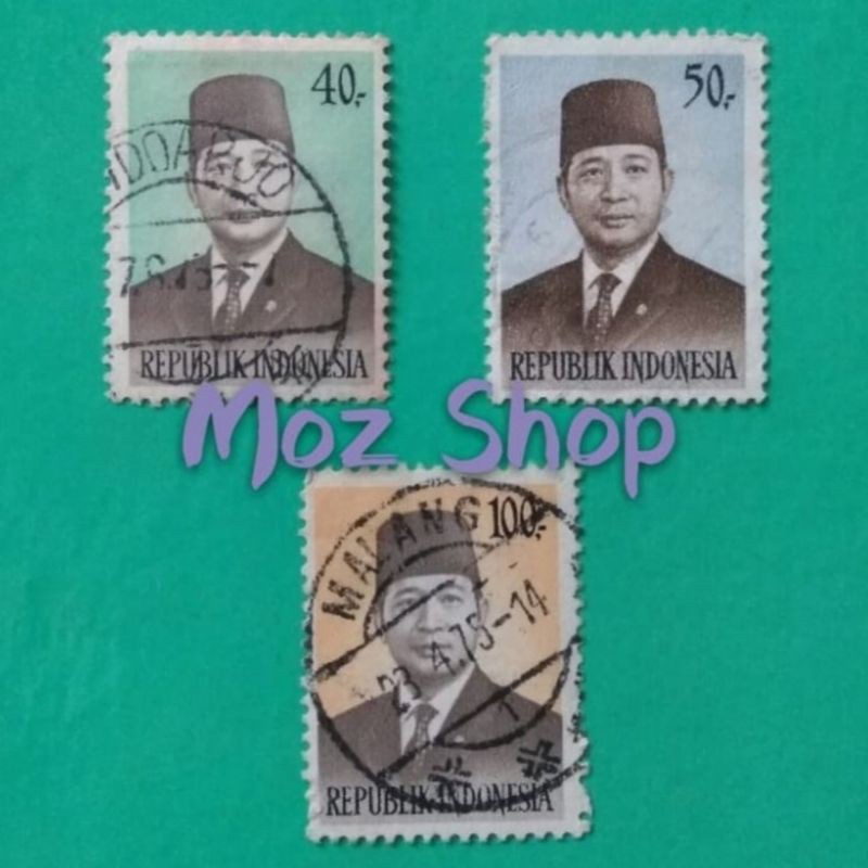 

PERANGKO SERI PRESIDEN SOEHARTO