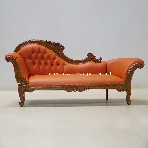 Sofa Santai Nonton TV, Lois Sofa Bed Jati Jepara