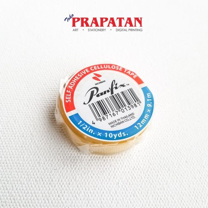 

PROMO Isolasi Panfix 12mm x 9,1m / Self Adhesive Tape / Solatip