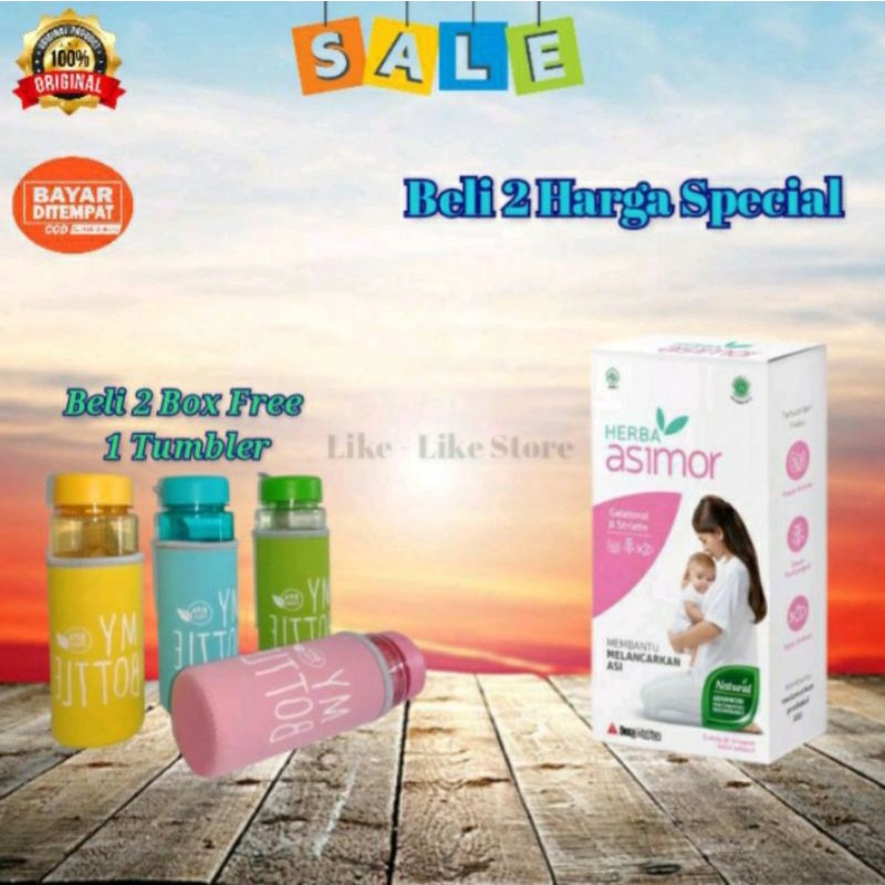 [COD]Herba Asimor Pelancar Asi kapsul asi booster Herbal Isi 30Tablet