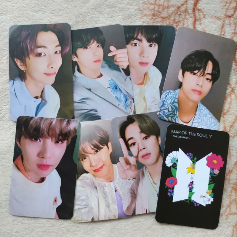 BTS THE JOURNEY JAPAN PHOTOCARD
