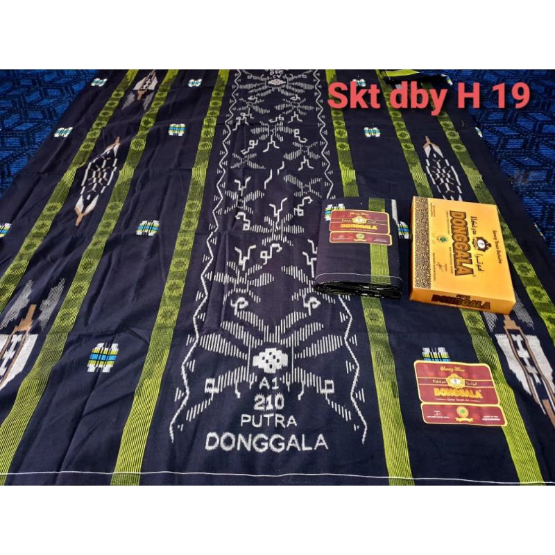 SARUNG DONGGALA SKT SONGKET PUTRA DONGGALA DAN ALHIJAZ