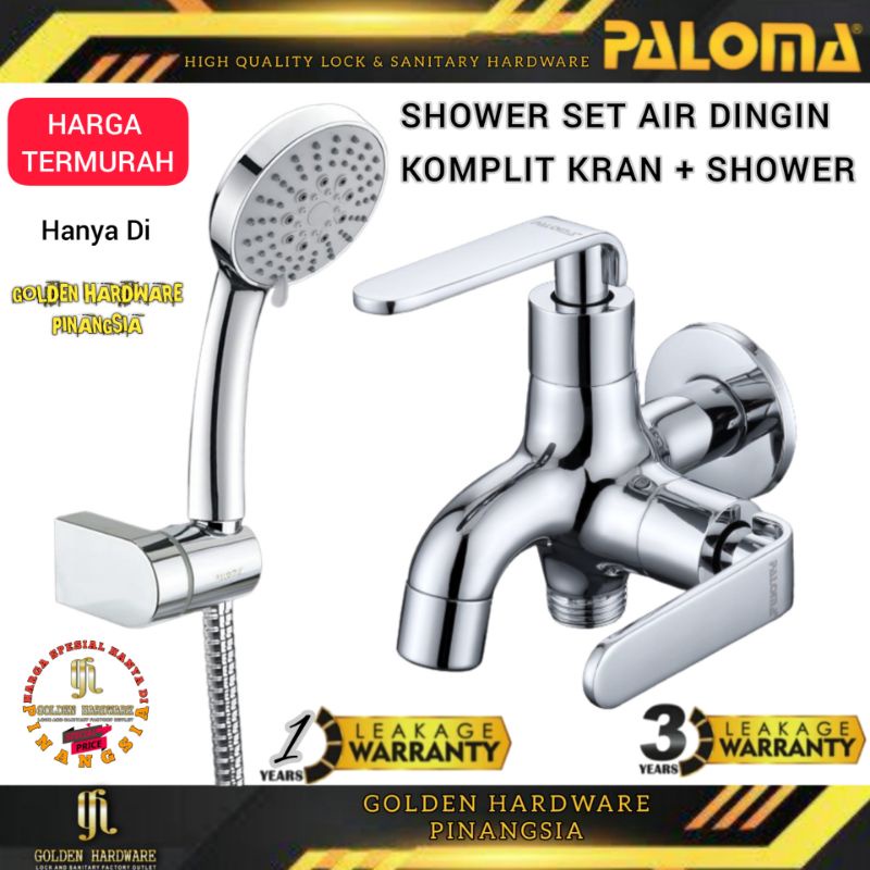 Jual Paket Kran Shower Set Air Dingin Shower Murah Shower Mandi Keran