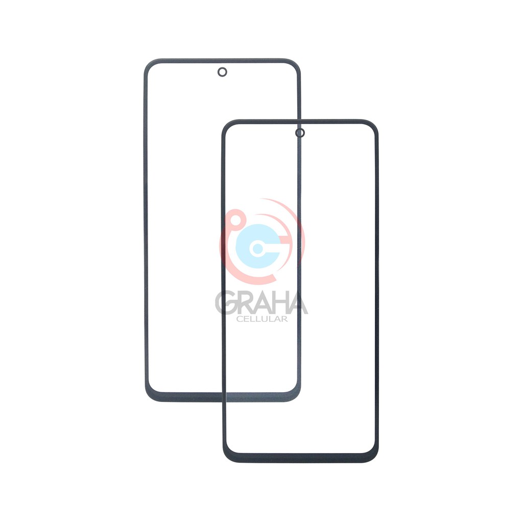 GLASS / KACA TOUCHSCREEN XIAOMI REDMI NOTE 9 PRO / NOTE 9S + LEM OCA
